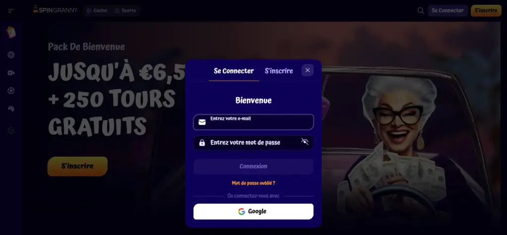 Spingranny login